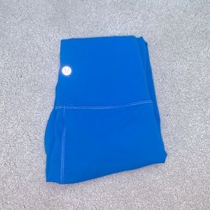 Lululemon Wunder train | size 2 | 25” inseam | Blue Nile